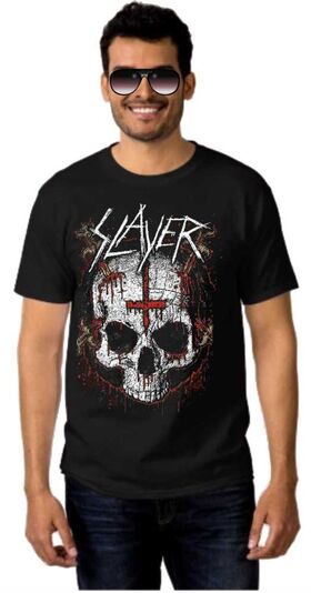 Μπλουζάκι Rock t-shirt  Slayer Ritual Skull